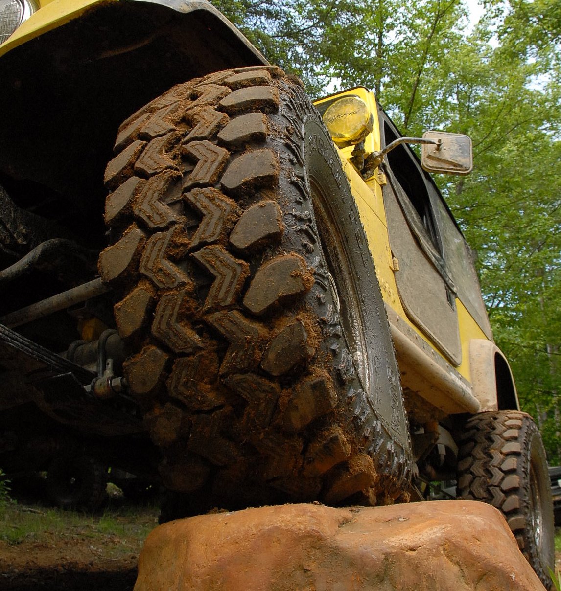 What are some tire products that can handle muddy terrain?