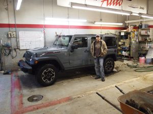 I'm a Happy Camper with my 2014 Jeep JK Rubicon X