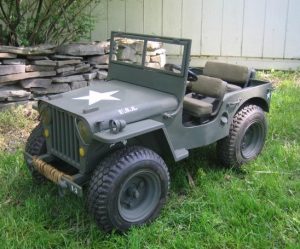 Mini WWII 1/3 Scale Willys Jeep