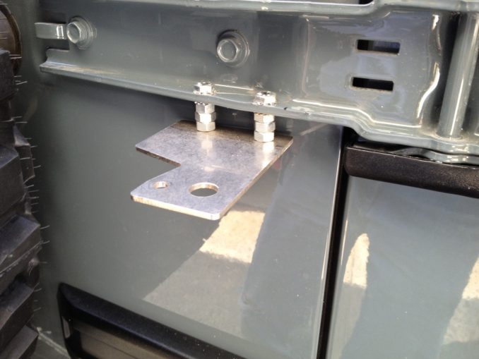 Easy DYI Jeep Wrangler JK CB Antenna Mount provides