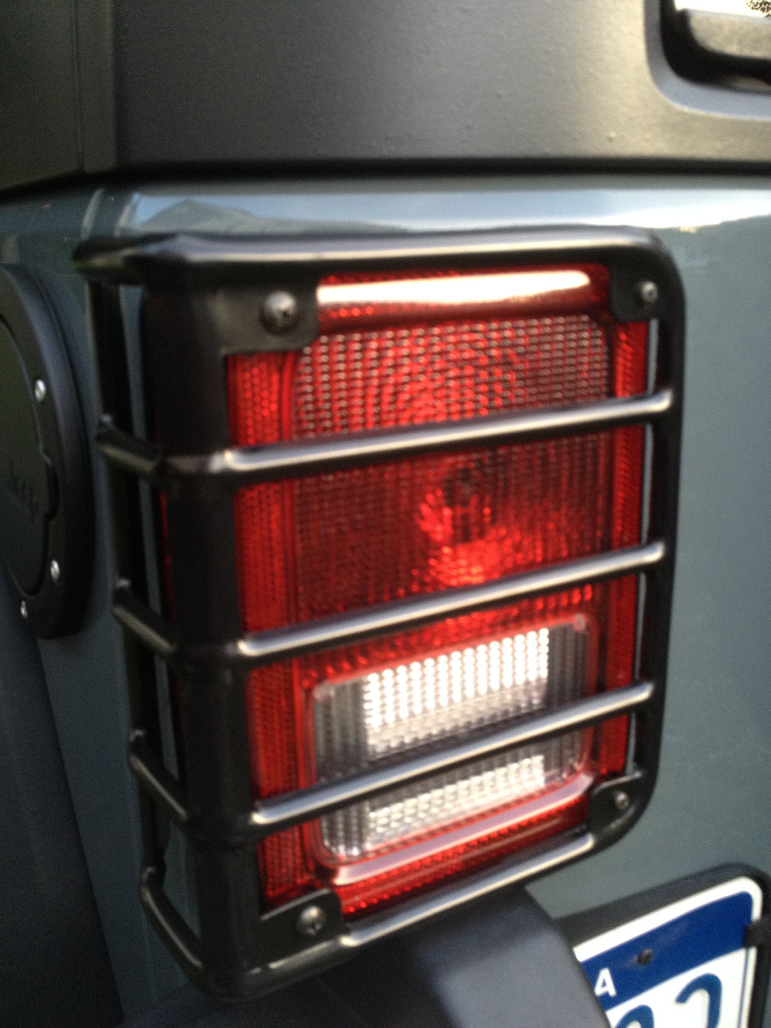 Rugged Ridge Tail Light Guards provides information