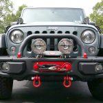 Maximus-3 Winch Mount, Classic Hoop, Hook Anchor and D-Ring Loops.