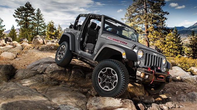 Jeep JK Rubicon Hard Rock on the Rubicon Trail