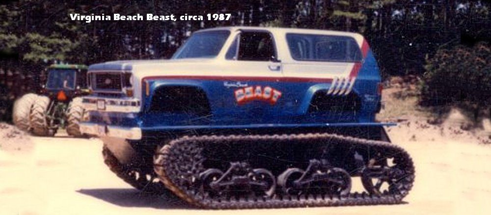 Virginia Beach Beast Monster Truck, circa 1987