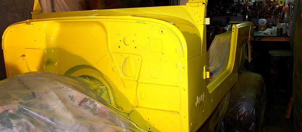 Jeep Tub Restoration
